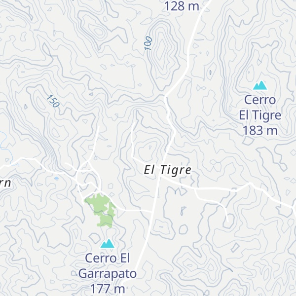 Map of Cerro El Vigía