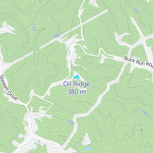Map of Oil Ridge