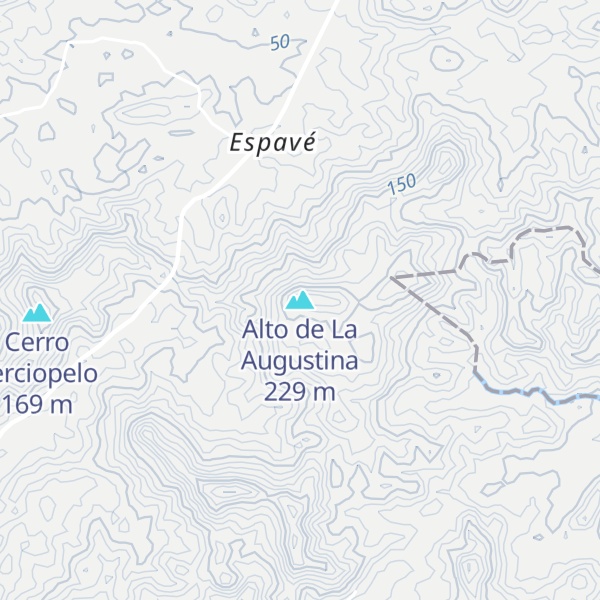 Map of Alto de La Augustina