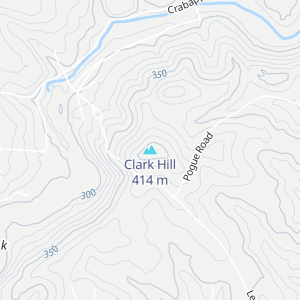 Map of Clark Hill