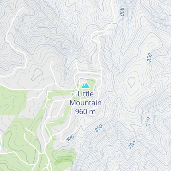 Map of Little Mountain