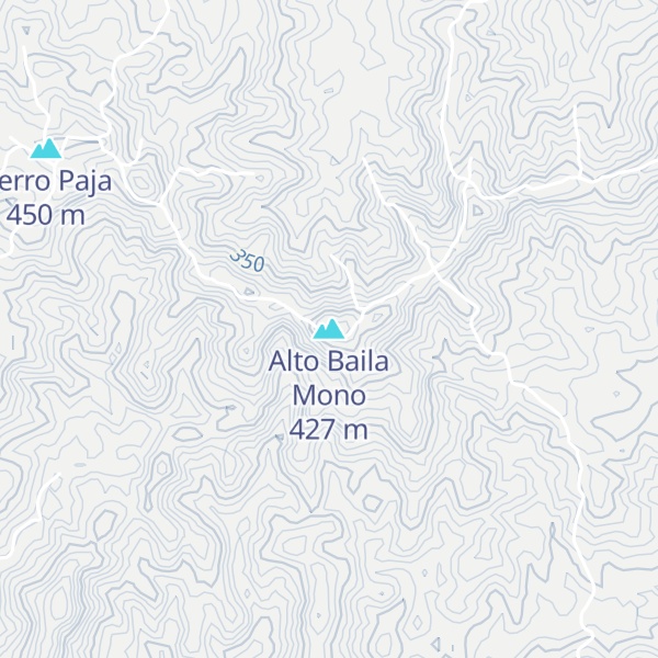 Map of Alto Baila Mono