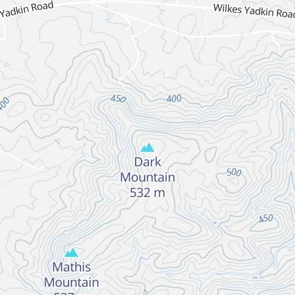 Map of Dark Mountain