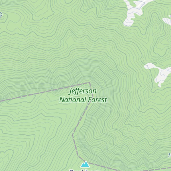 Map of Jesses Knob