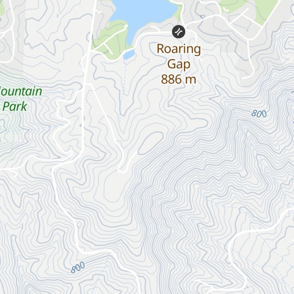 Map of Bryants Knob
