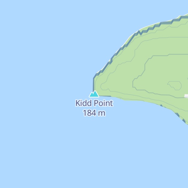Map of Kidd Point