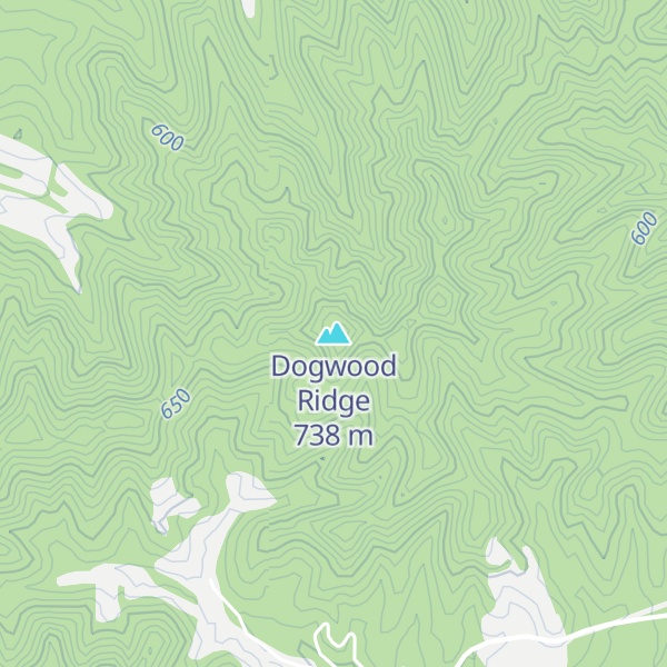 Map of Dogwood Ridge