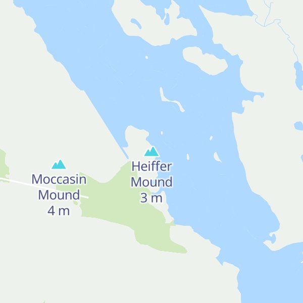 Map of Heiffer Mound