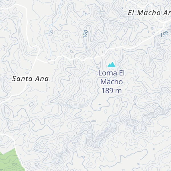 Map of Cerro Marciaga