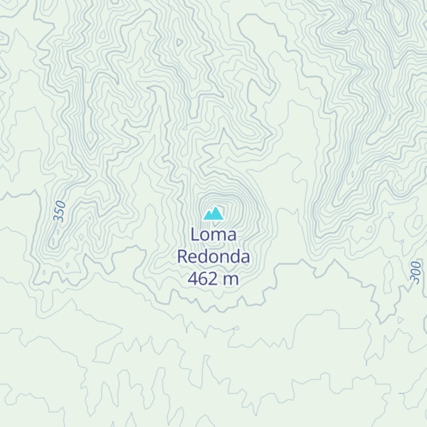 Map of Loma Redonda