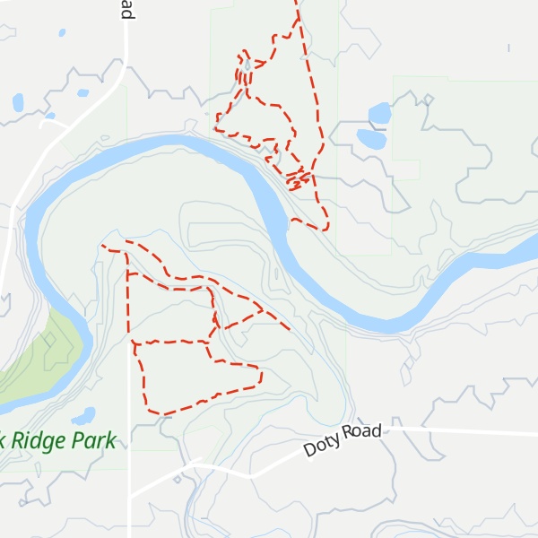 Map of Hogback Point
