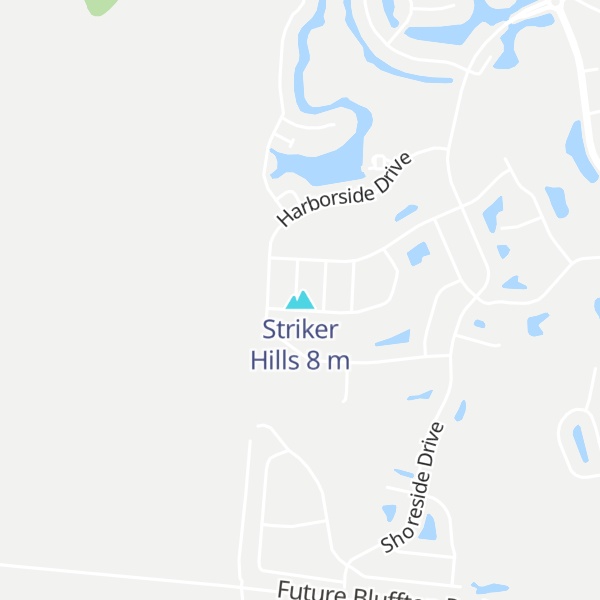 Map of Striker Hills