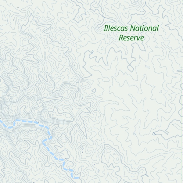 Map of Cerro Las Cuevas