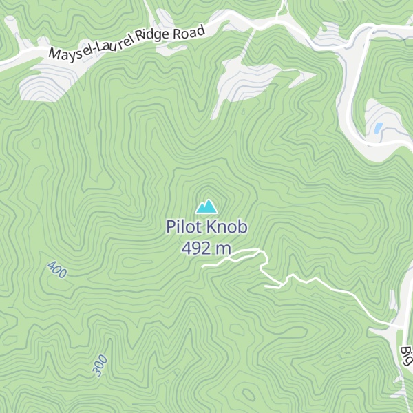 Map of Pilot Knob