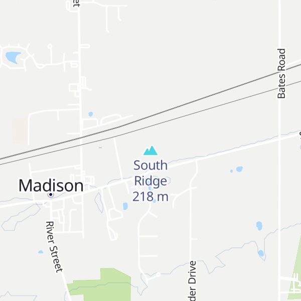 Map of South Ridge