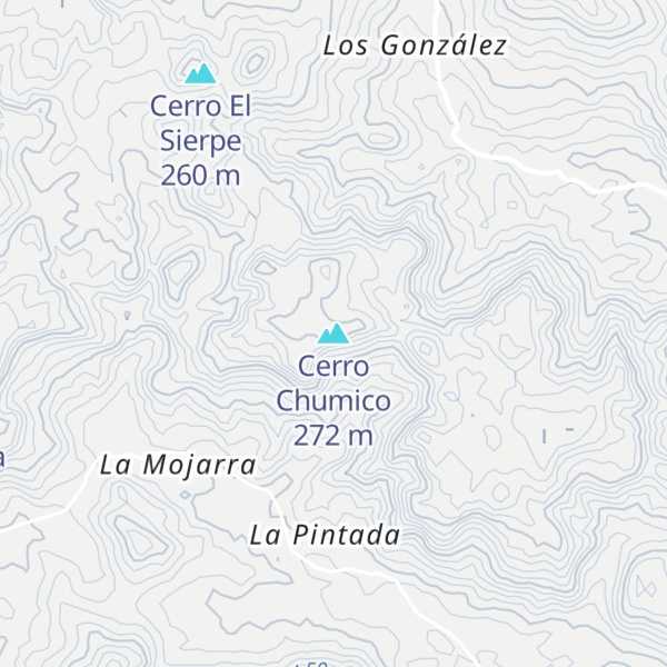 Map of Cerro Chumico