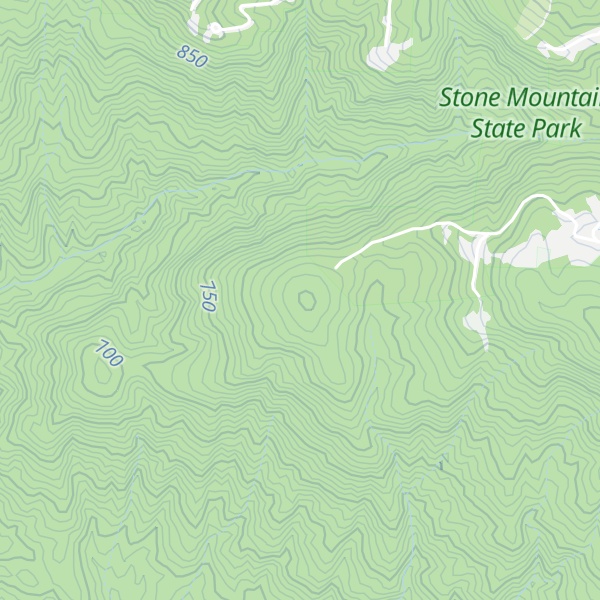 Map of Ellis Knoll