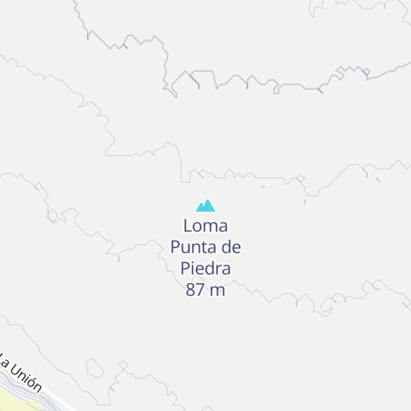 Map of Loma Punta de Piedra