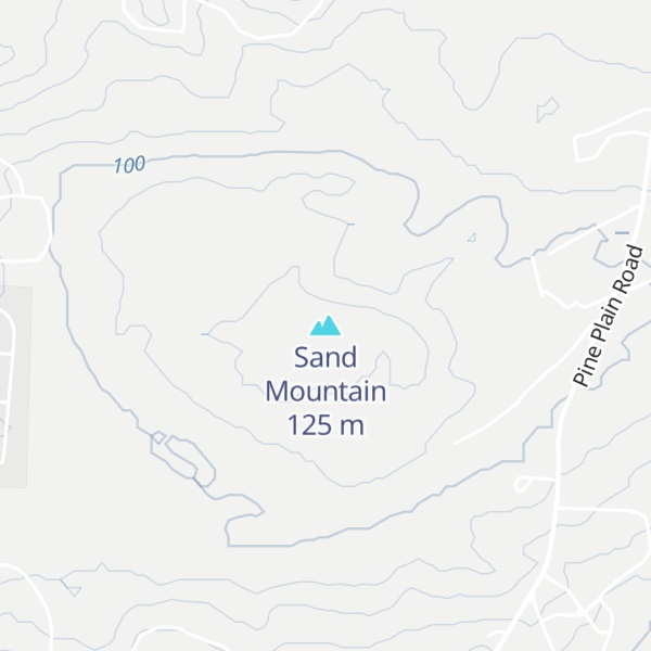 Map of Sand Mountain
