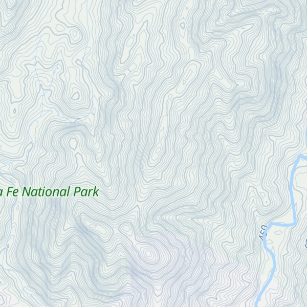 Map of Cerro Narices