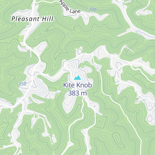Map of Kite Knob