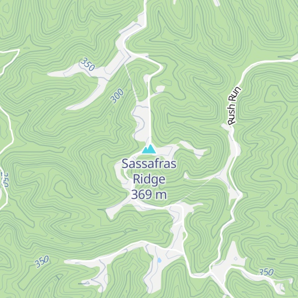Map of Sassafras Ridge