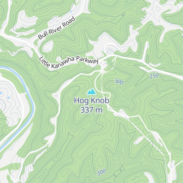 Map of Hog Knob