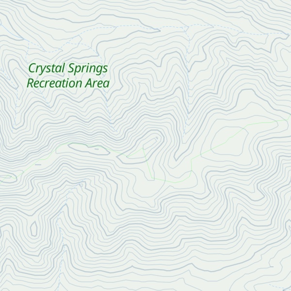 Map of Lick Mountain