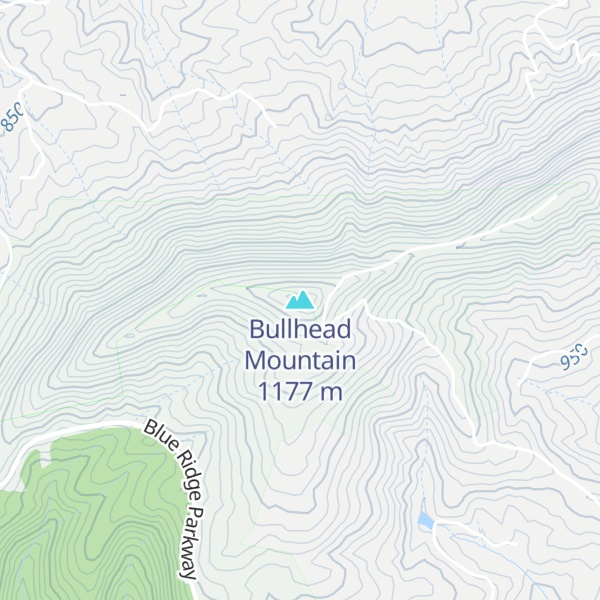 Map of Bullhead Mountain