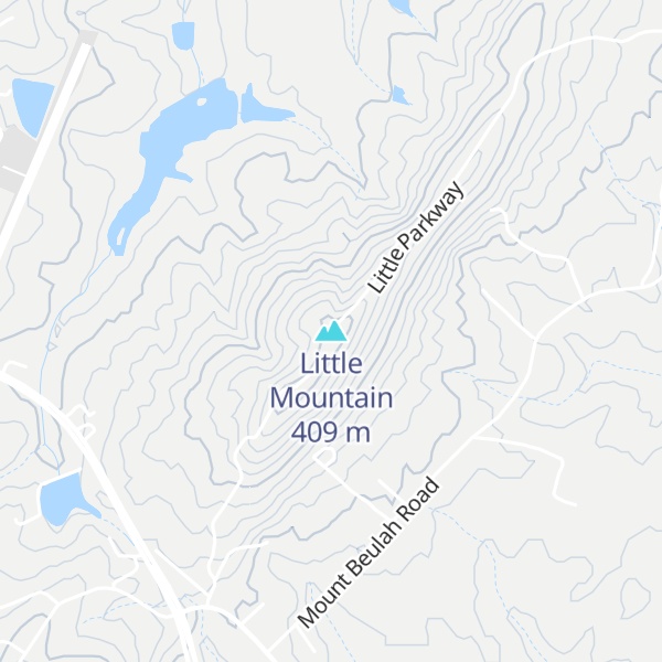 Map of Little Mountain