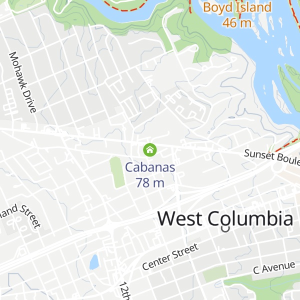 Map of Cabanas