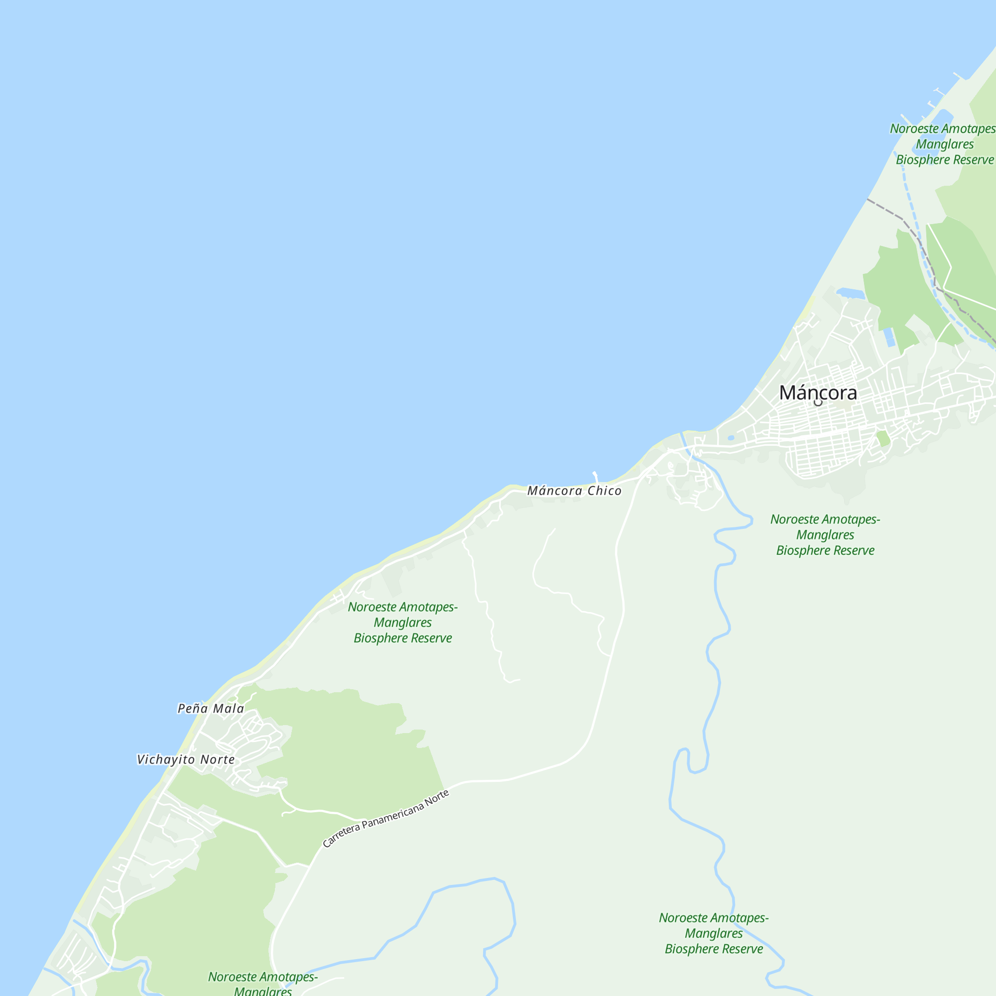 Refugio Alana map