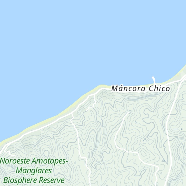 Map of Refugio Alana
