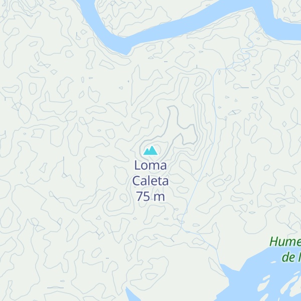 Map of Loma Caleta