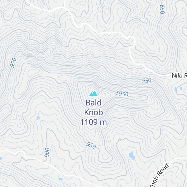 Map of Bald Knob