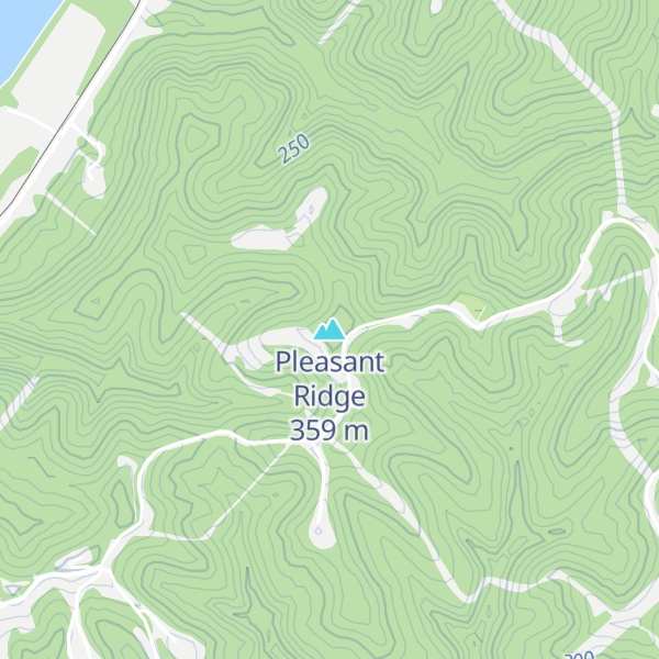 Map of Pleasant Ridge