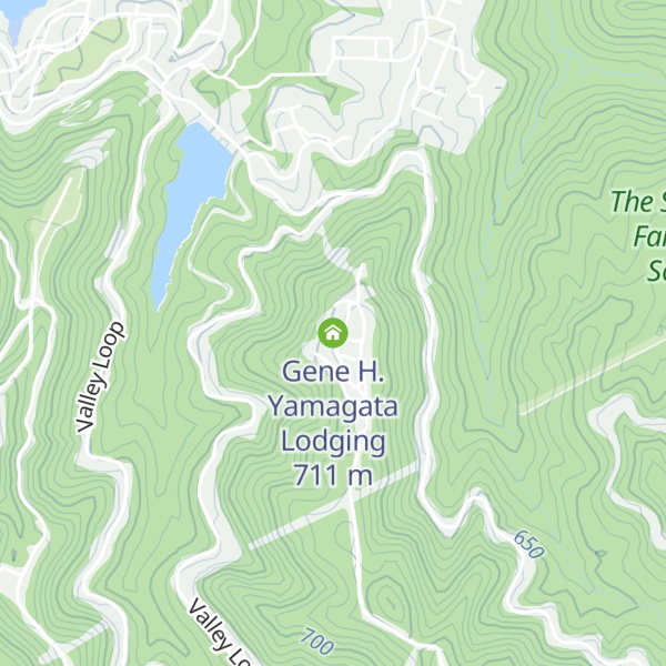 Map of Gene H. Yamagata Lodging