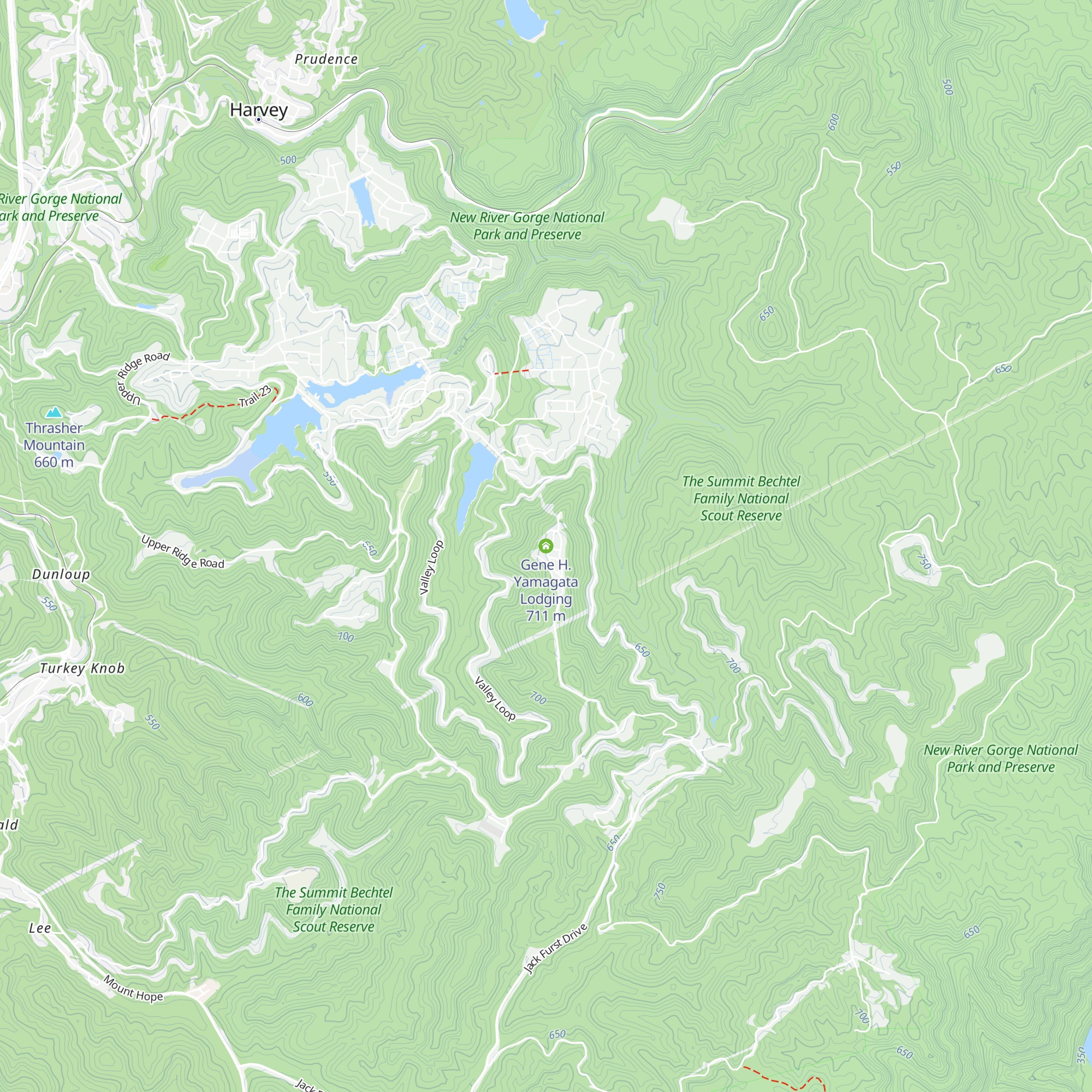 Gene H. Yamagata Lodging map