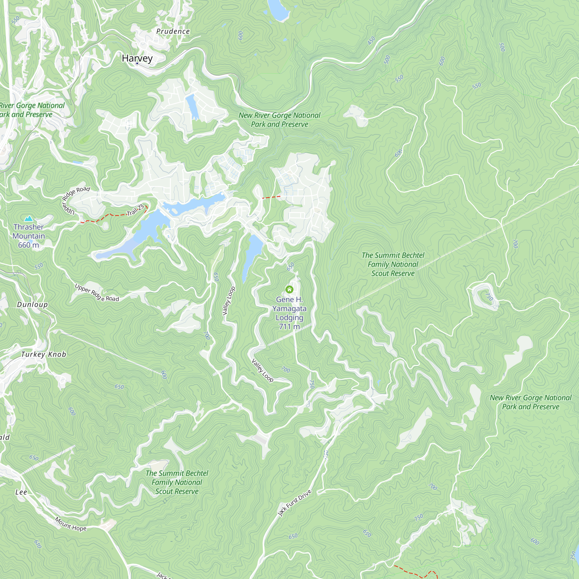 Gene H. Yamagata Lodging map