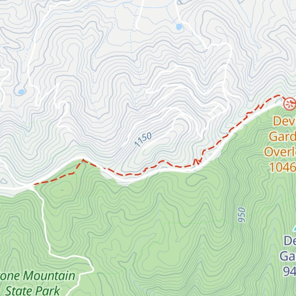 Map of Green Mountain