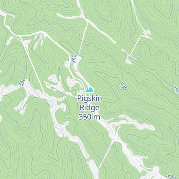 Map of Pigskin Ridge