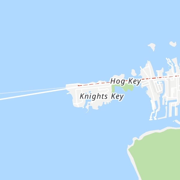 Map of Pigeon Key Visitor's Center
