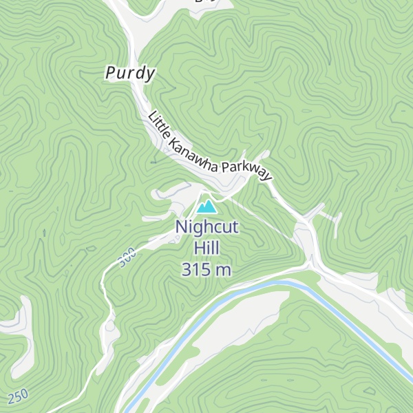 Map of Nighcut Hill