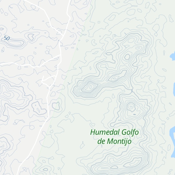 Map of Cerro Agua