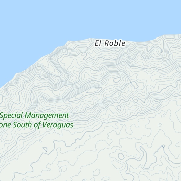 Map of Loma El Roble