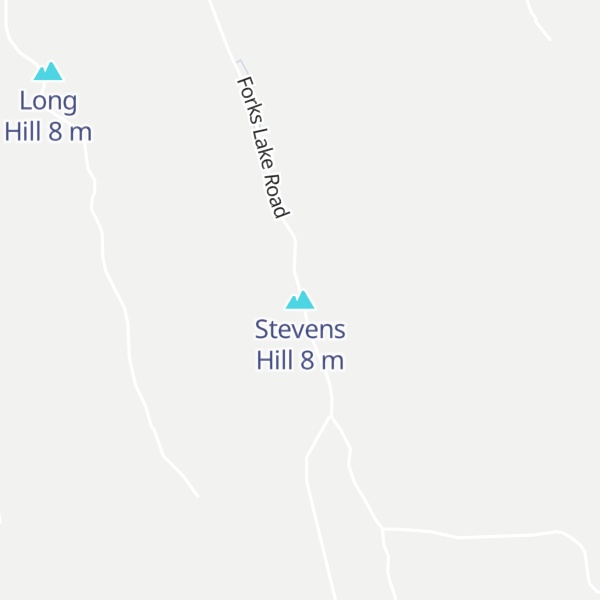 Map of Stevens Hill