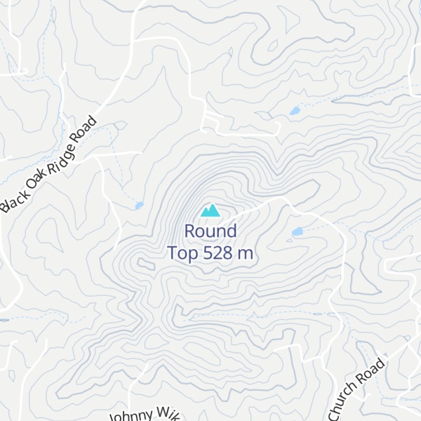 Map of Round Top