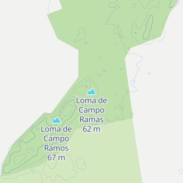 Map of Loma de Campo Ramas
