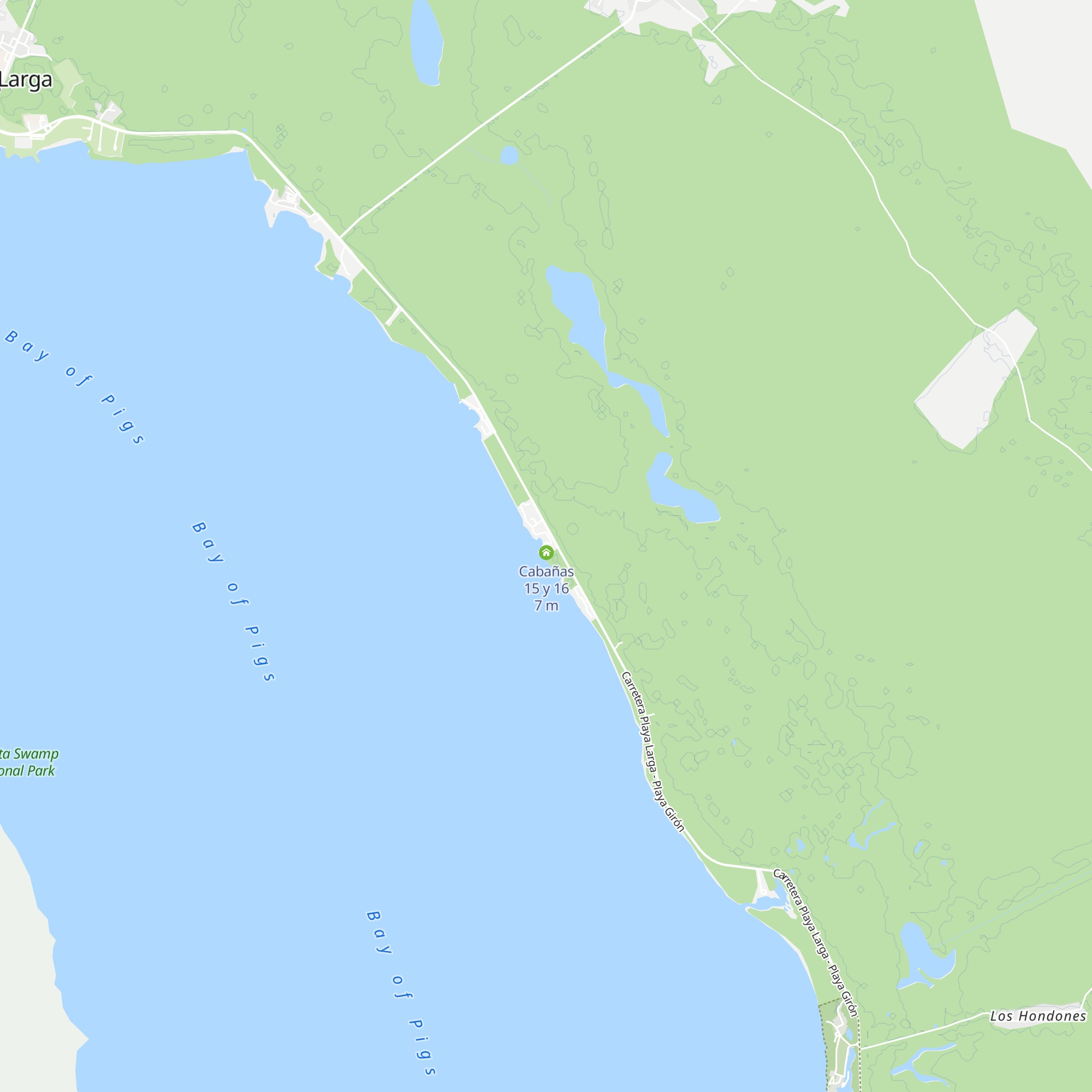 Cabañas 7 y 8 map