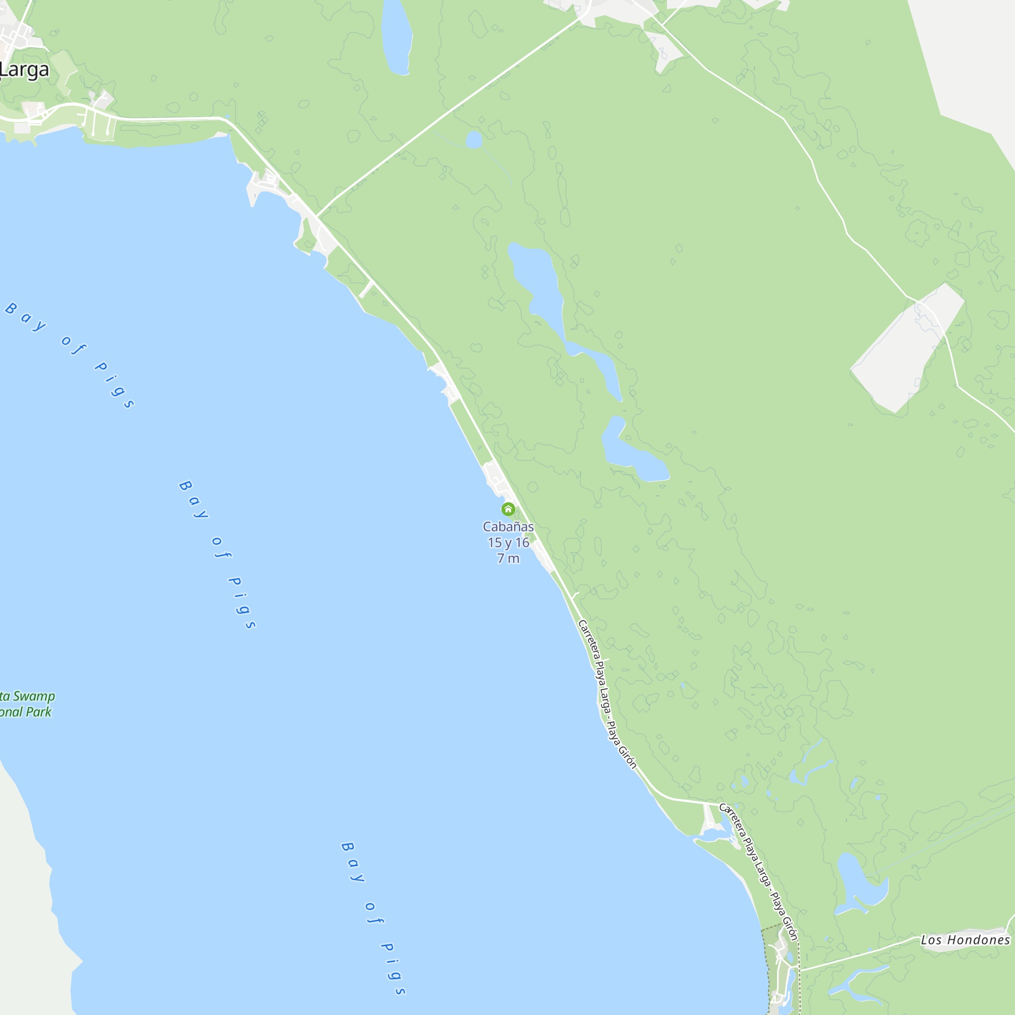 Cabañas 13 y 14 map